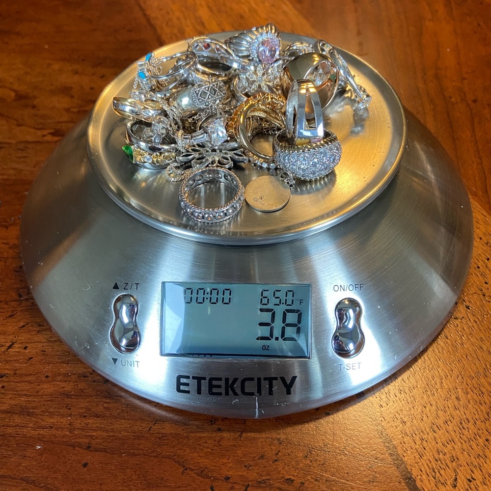 2 lots of jewelry. 925 sterling, stainless steel and costume.